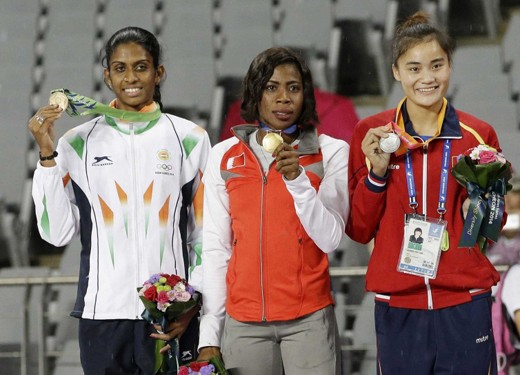 M R Poovamma wins bronze at asian games 400 mtr race